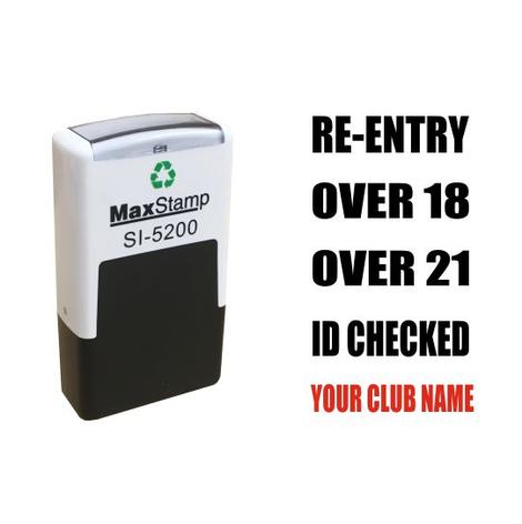 Hand Stamp for Events - 28 x 6mm - Buy Now From £15.96